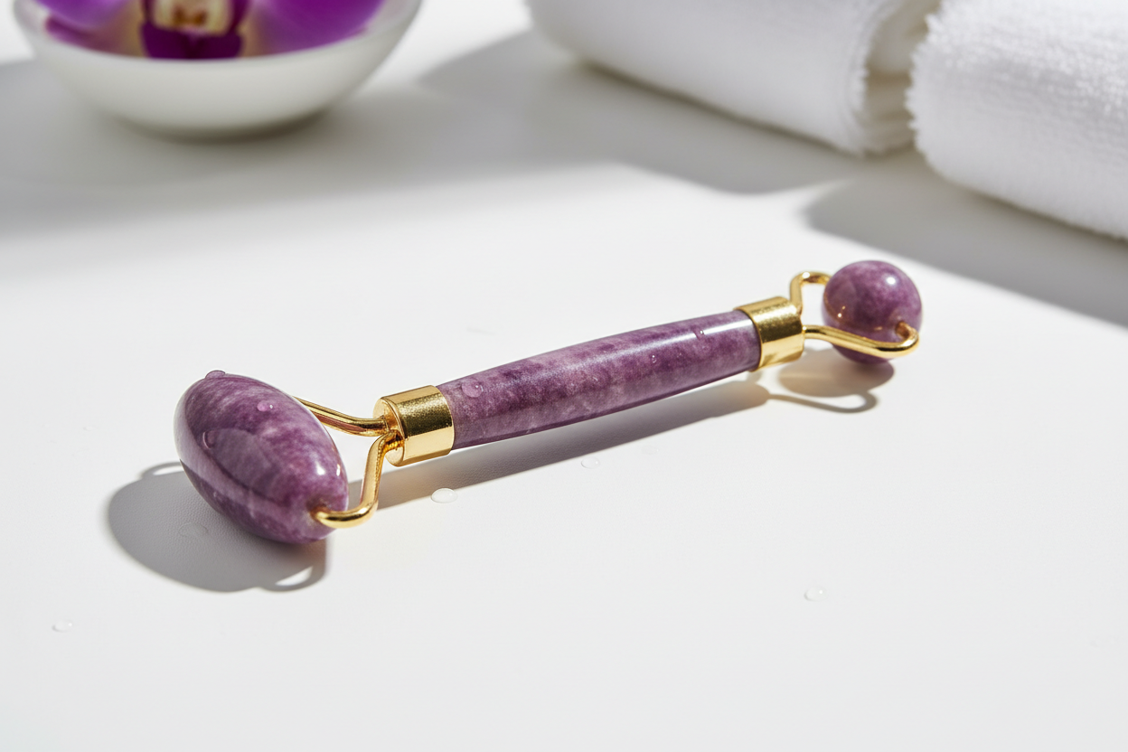 le rouleau violet avec un violet qui fait sante et beaute 